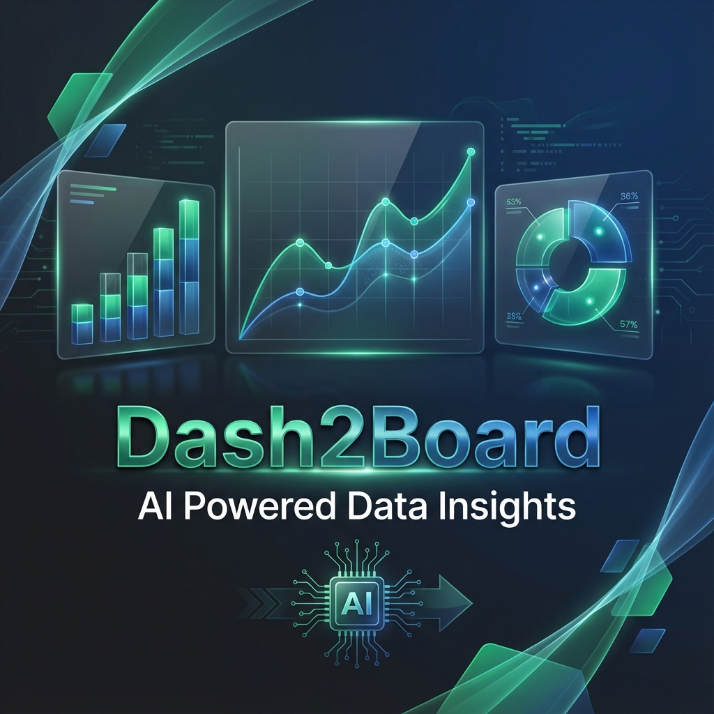 Excel to Dashboard Generator | AI Data Analysis | Dash2Board
